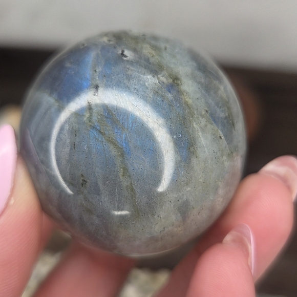 Labradorite Sphere D - Picture 3 of 4